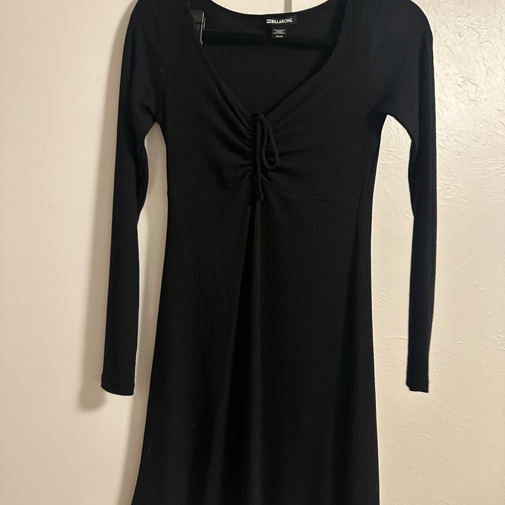 Billabong Black Long Sleeve Dress